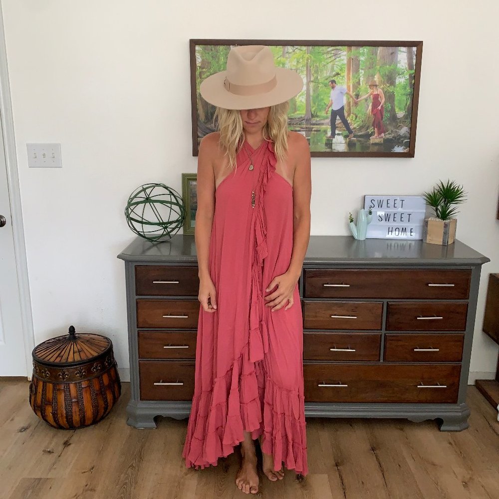 Free People Wrap Around Maxi Dress